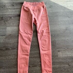 Gymshark Coral Kids Leggings